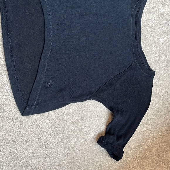 Abercrombie cropped blue top - Picture 2 of 4